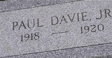 Paul Davie, Jr Paul Davie, Jr