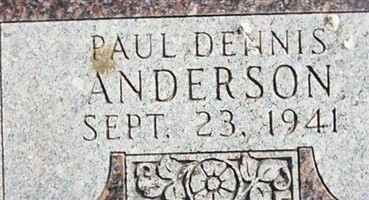 Paul Dennis Anderson Paul Dennis Anderson