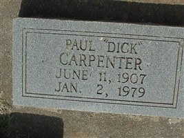 Paul "Dick" Carpenter Paul "Dick" Carpenter