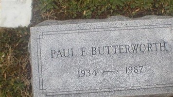 Paul E Butterworth