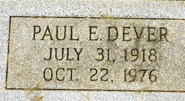Paul E Dever