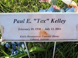 Paul E. "Tex" Kelley Paul E. "Tex" Kelley