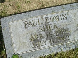 Paul Edwin Shea Paul Edwin Shea