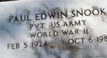 Paul Edwin Snook