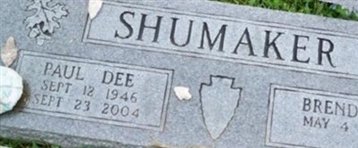 Paul Eugene "Dee" Shumaker Paul Eugene "Dee" Shumaker