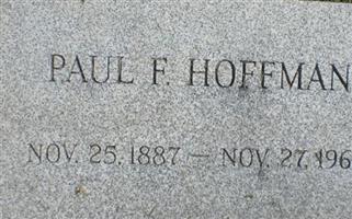 Paul F. Hoffman