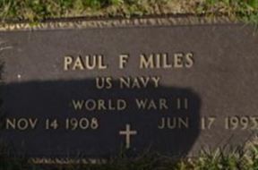 Paul F. Miles Paul F. Miles