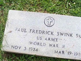 Paul Fredrick Swink, Sr