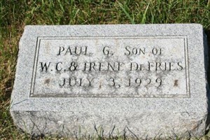 Paul G DeFries Paul G DeFries