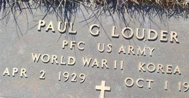Paul G. Louder Paul G. Louder