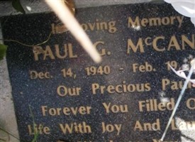 Paul G McCann