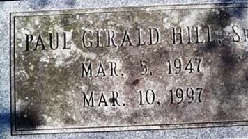 Paul Gerald Hill, Sr