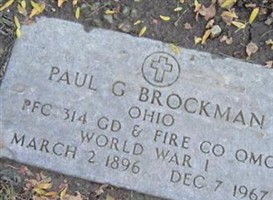 Paul Gus Brockman