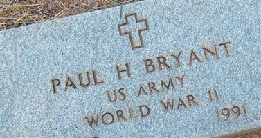 Paul H Bryant Paul H Bryant