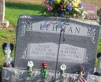 Paul H. Lehman Paul H. Lehman