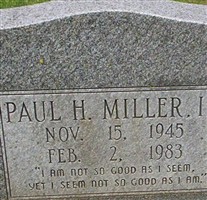 Paul H. Miller, III