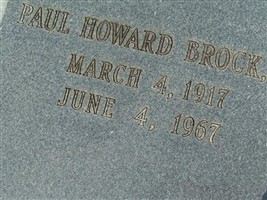 Paul Howard Brock, Jr