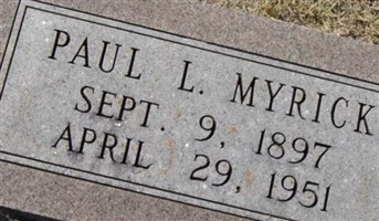 Paul L. Myrick Paul L. Myrick