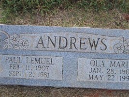 Paul Lemuel Andrews Paul Lemuel Andrews