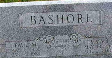 Paul M Bashore Paul M Bashore