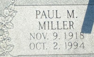 Paul M. Miller