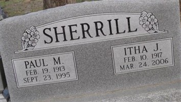 Paul M Sherrill Paul M Sherrill