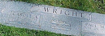 Paul Marvin Wright Paul Marvin Wright
