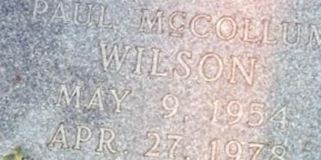 Paul McCollum Wilson Paul McCollum Wilson
