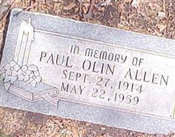 Paul Olin Allen Paul Olin Allen