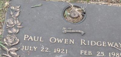 Paul Owen Ridgeway