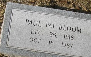 Paul "Pat" Bloom
