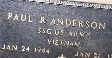 Paul R Anderson, Sr Paul R Anderson, Sr