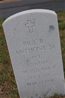 Paul R Anthony, Sr