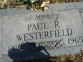 Paul R. Westerfield Paul R. Westerfield