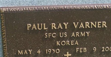 Paul Ray Varner Paul Ray Varner