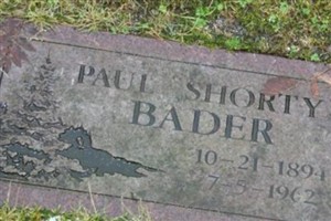 Paul Shorty Bader Paul Shorty Bader