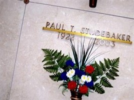 Paul T. Studebaker Paul T. Studebaker