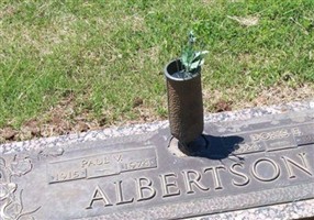 Paul V. Albertson Paul V. Albertson
