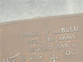Paul V. LeBleu
