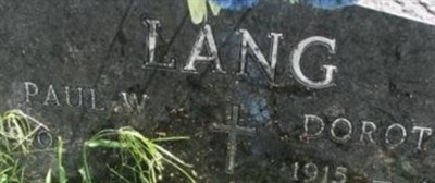 Paul W Lang