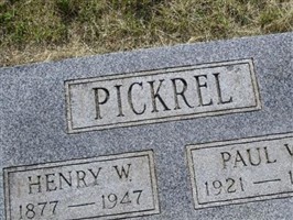 Paul W. Pickrel Paul W. Pickrel