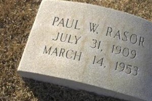 Paul Whiteside Rasor Paul Whiteside Rasor