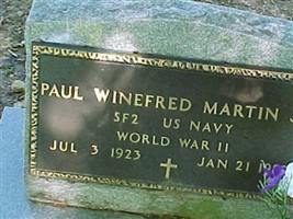 Paul Winefred Martin, Jr Paul Winefred Martin, Jr