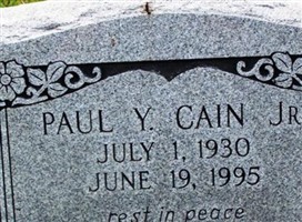 Paul Y. Cain, Jr Paul Y. Cain, Jr