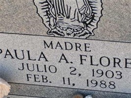 PAULA ALLEN FLORES PAULA ALLEN FLORES