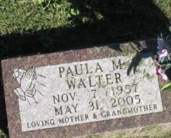 Paula M Walter Paula M Walter
