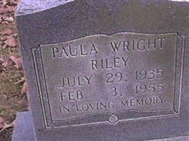 Paula Wright Riley Paula Wright Riley