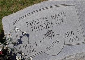 Paulette Marie Vrel Thibodeaux