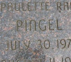 Paulette Rae Pingel Paulette Rae Pingel
