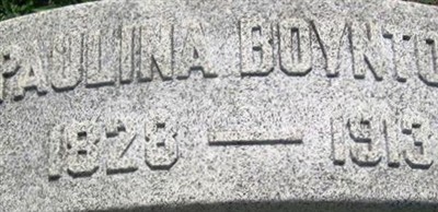 Paulina M. DeMay Boynton Paulina M. DeMay Boynton